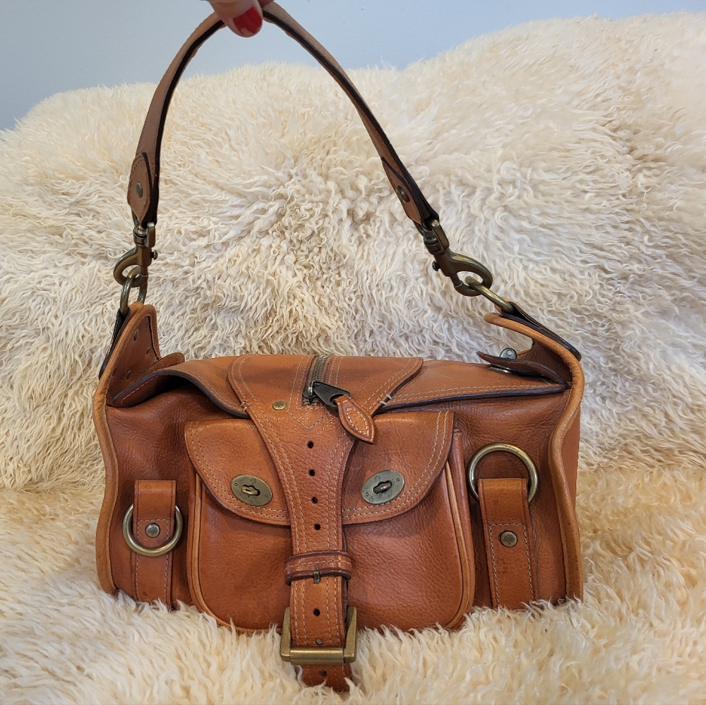 Mulberry Alana Boston Shoulder Bag with original Dust Bag